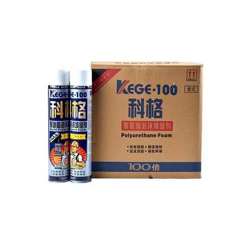 固通朗鑫填科格发泡泡A2威诗博沫胶聚酯发泡剂填充剂缝堵洞隔氨音