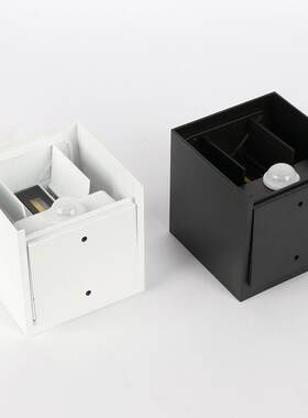 极简人体感应款壁灯可充电电池款带开关室外防水免打孔走廊庭院灯