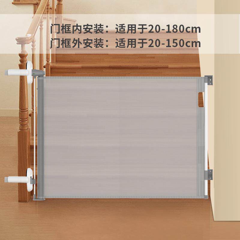 宠物围栏狗狗室内家用防越狱免打孔防护栅栏可伸缩楼梯口门口隔断