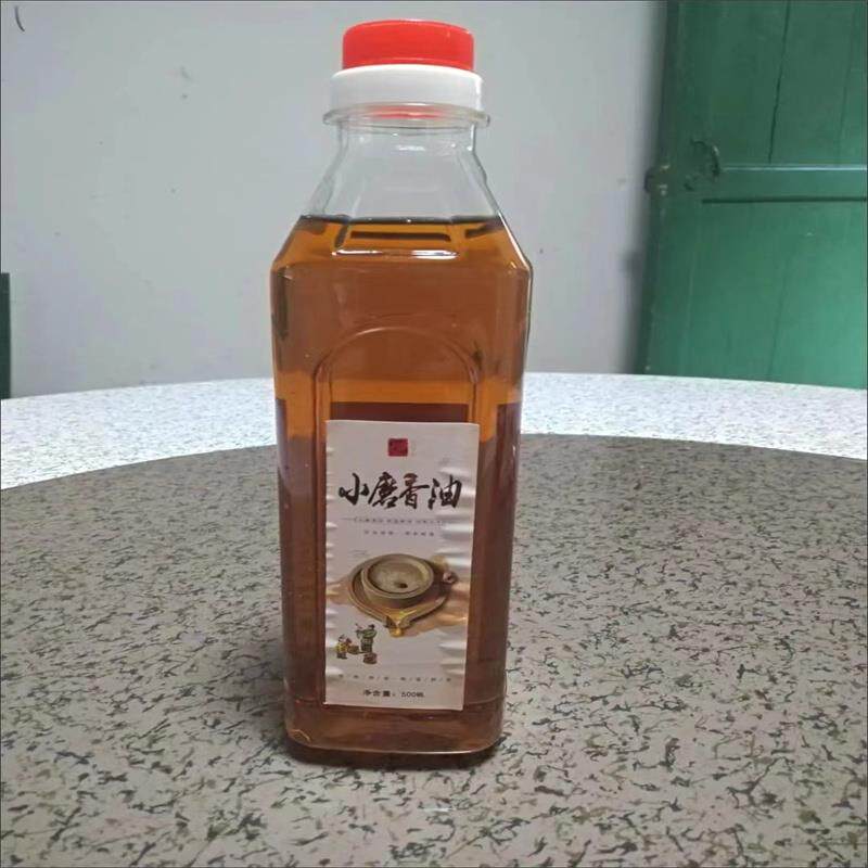 香油 白芝麻黑芝麻小磨香油 农家压榨自制纯正无添加月子油