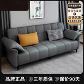 户德致沙发床现代简约家折多功能沙发客厅小型叠773皮艺沙发用出