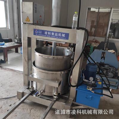油炸渣液压压榨机LY-200，高效脱油适应多种食品，保留营养不流失