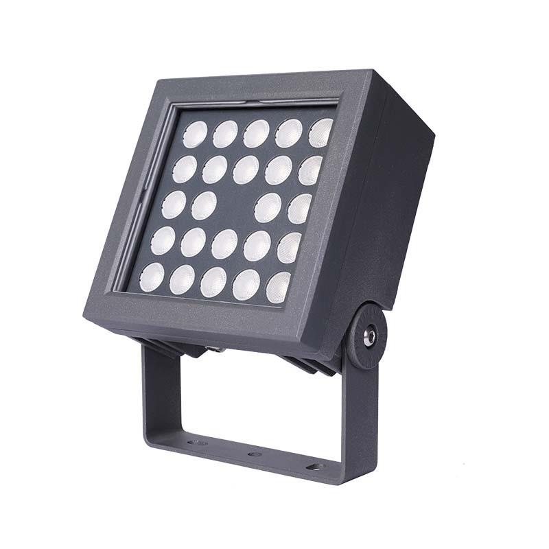 LED48W60W投光灯全彩七彩RGBWL恒功率DMX染色文旅景观亮化树桩灯