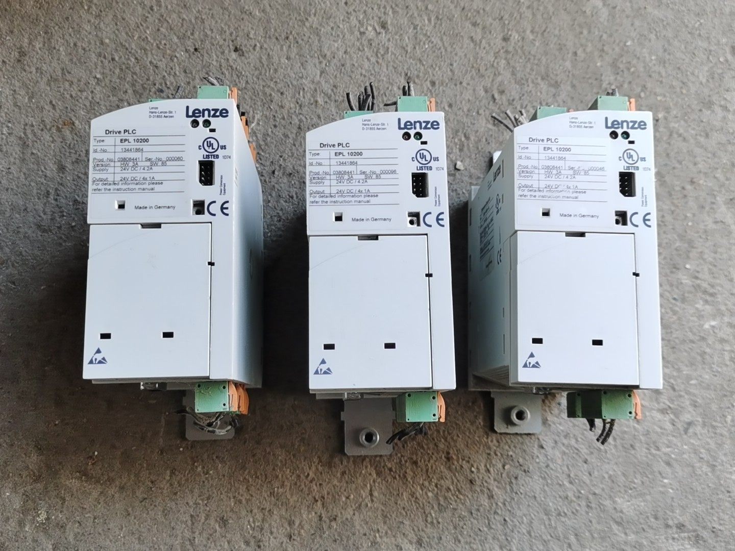 伦茨PLC EPZ-10203 原装拆机，功能包好，实物图拍