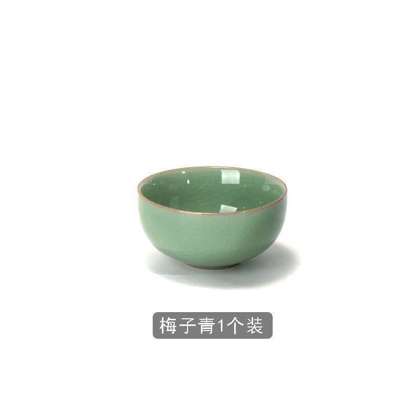 青瓷冰裂纹哥窑米饭碗吃饭碗英寸中式创意时尚陶瓷家用餐具