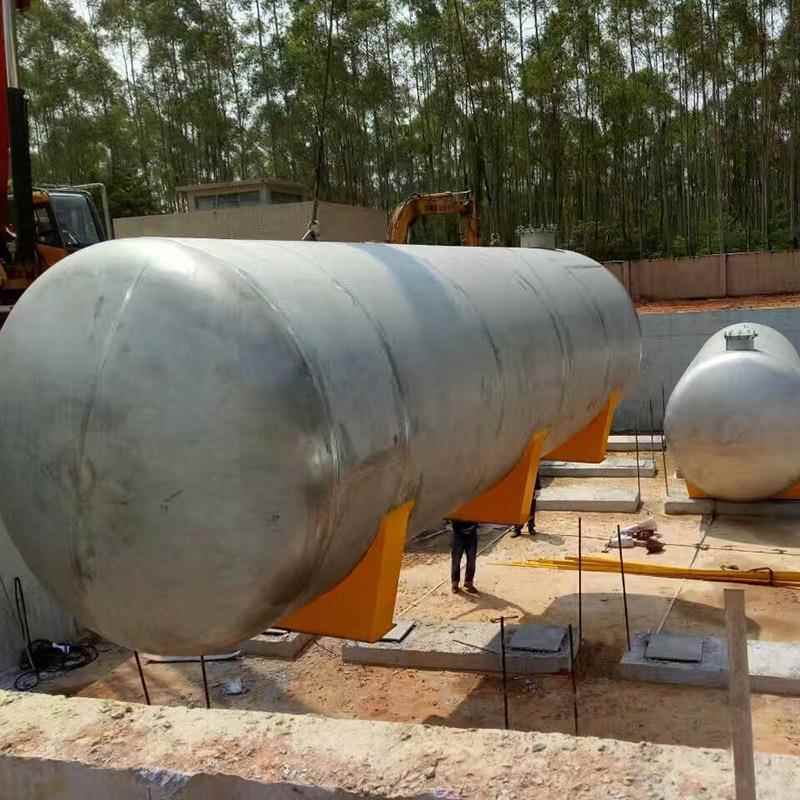 专业制卧式锈储罐 型不钢化卧式不锈工储罐大消防储作水罐定 制规