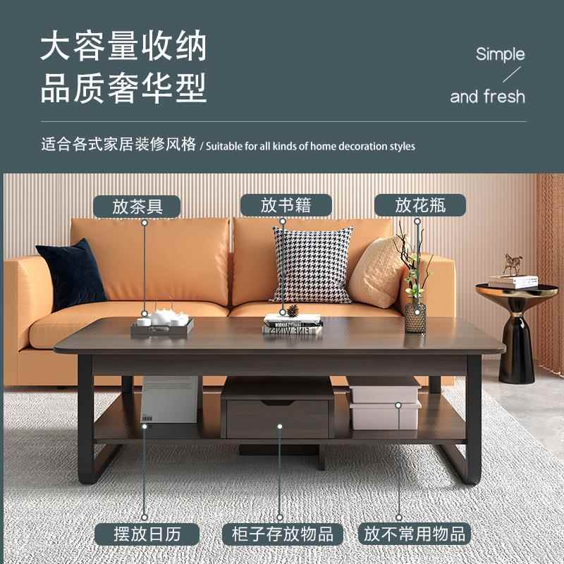 茶几小户方型厅家用易简小桌AJS子轻奢沙发客边几2025新款创意茶