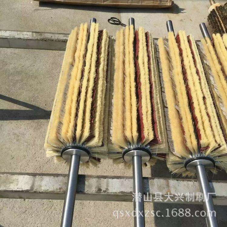 生产剑麻辊家具底漆抛光刷木业砂光机毛刷辊剑麻砂纸刷辊