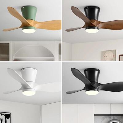 风扇灯卧室餐厅NXA小型儿关童房吊扇静灯家用音过道玄阳台吸风顶