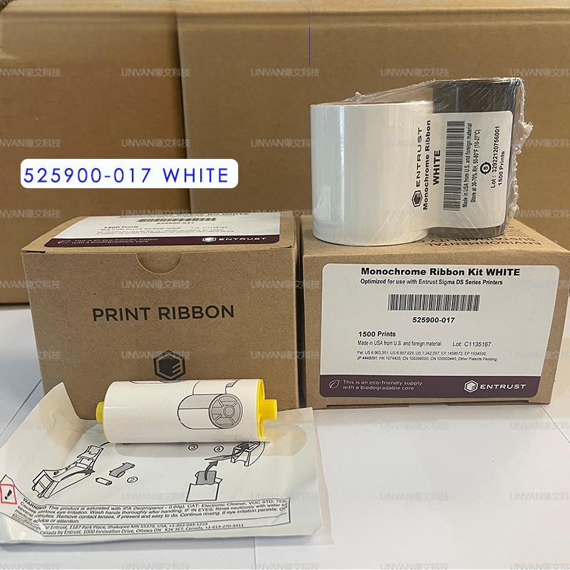 Entrus sigma DS系列原装白色带525900-017 适用DS1DS2DS3打印机