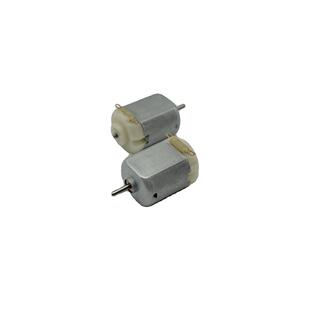 F130微型直流电机dc5V7.4V12V静音高低速小马达diy模型车科普实验