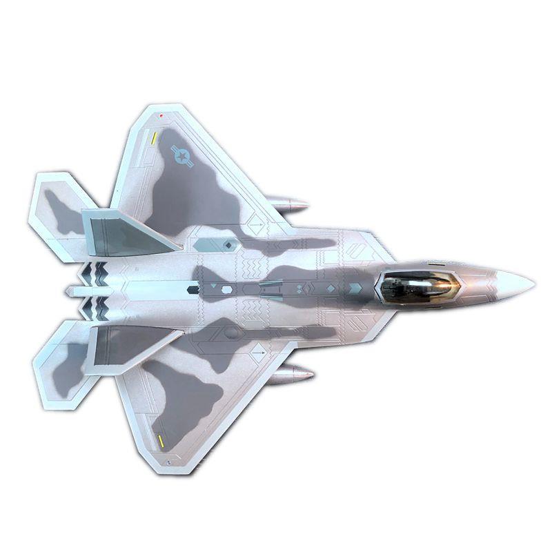 正品合武金飞机F22猛禽隐形战 机成品金属斗模型带器舱支架摆起落