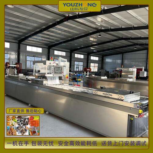 白条鸭五花腊肉拉伸膜包装机休闲食品真空机川味猪肉腊肠封口机