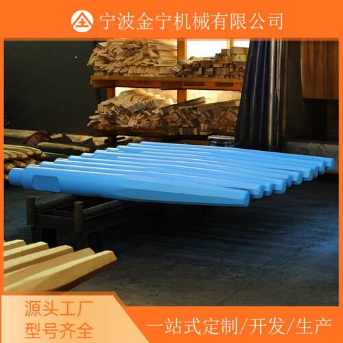 液压破碎锤175锻打八角钎杆SB151高耐磨炮头挖掘机配件大全凿子