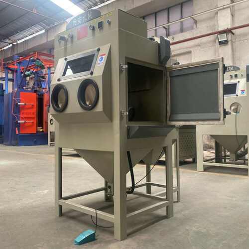 手动喷砂机 9070喷砂机 小型  铝件五金玻璃3D打印喷砂机厂家