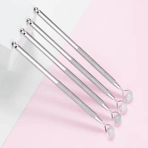 Eye Anti Wrinkle Natural Jade Roller Guasha Skin Scraper Fac