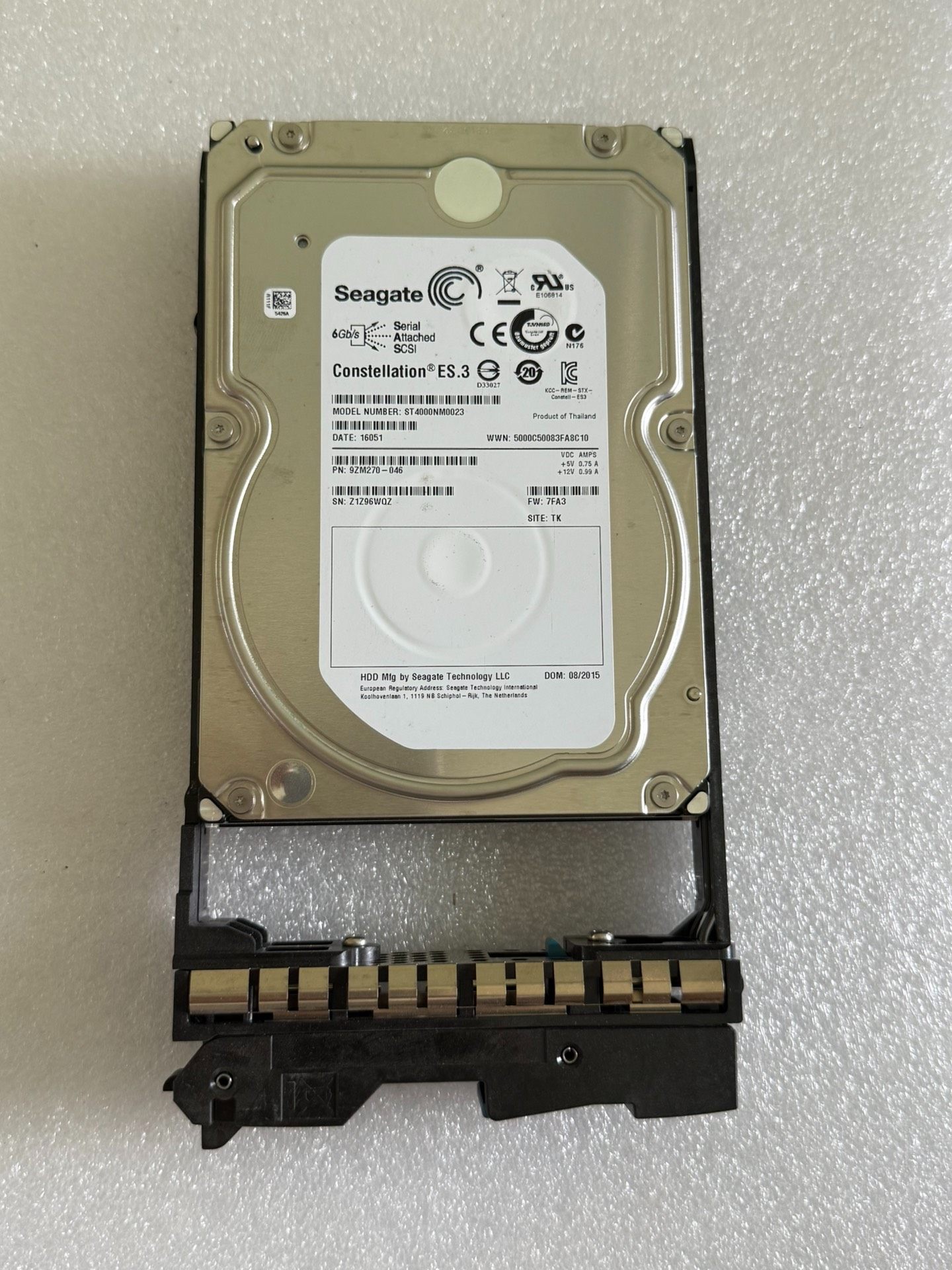 HDS HUS110 130 3285067-R 4TB 7