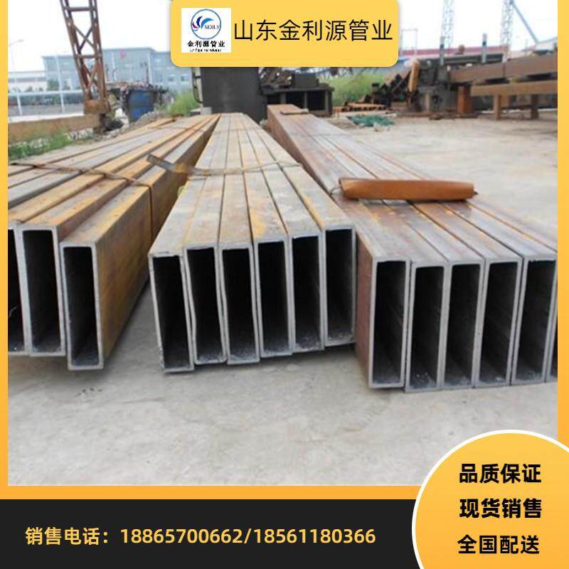 源头厂家大口径方矩管厚壁方通异型家具用黑大管黑方钢源头直供