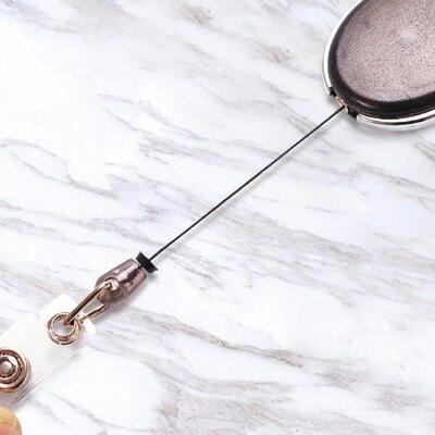 Retractable Id Badge Clip Key Badge Reels Retractable Name