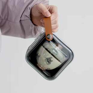 旅行茶具套装 陶瓷快客杯一壶二杯功夫茶具泡茶壶 露营户外便携式