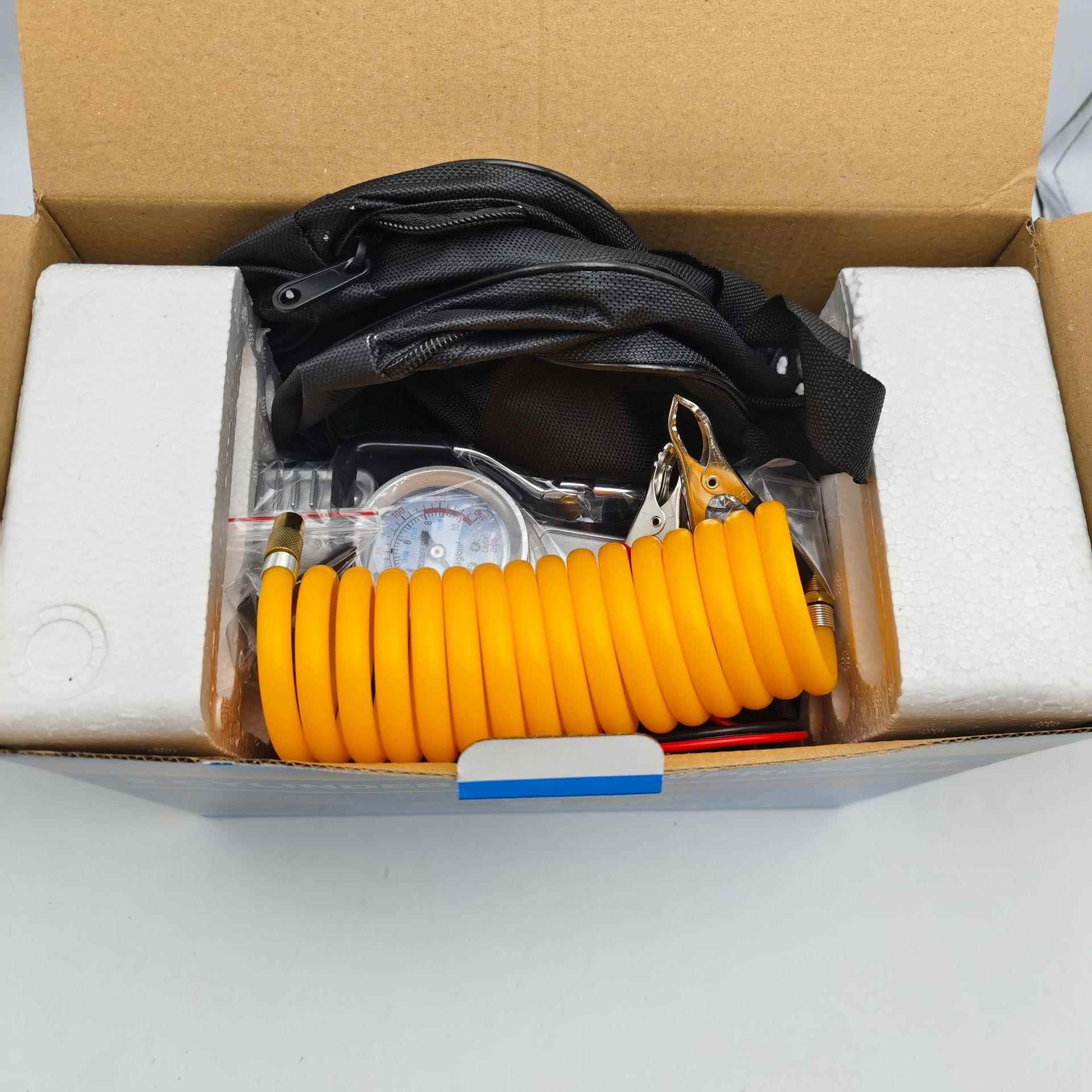 车充气泵轮胎汽车加气便携式YEZ打载气泵高压小率轿车用缸双大功