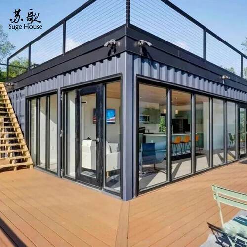 全新集装箱活动板房拼装改造创意住人钢结构预制模块化民宿酒店