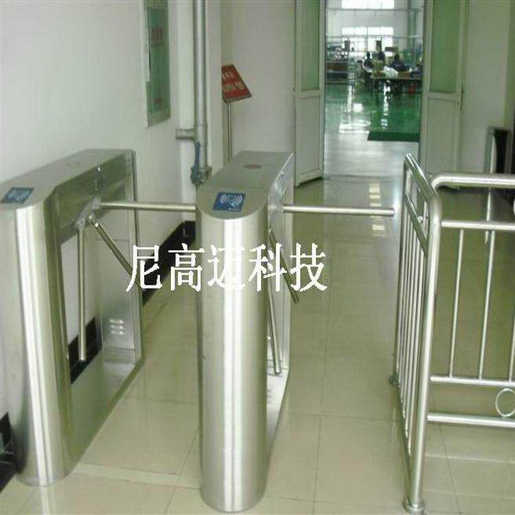 桥式三棍闸,访客通道管理系统,人行门禁通道控制尖角三辊闸