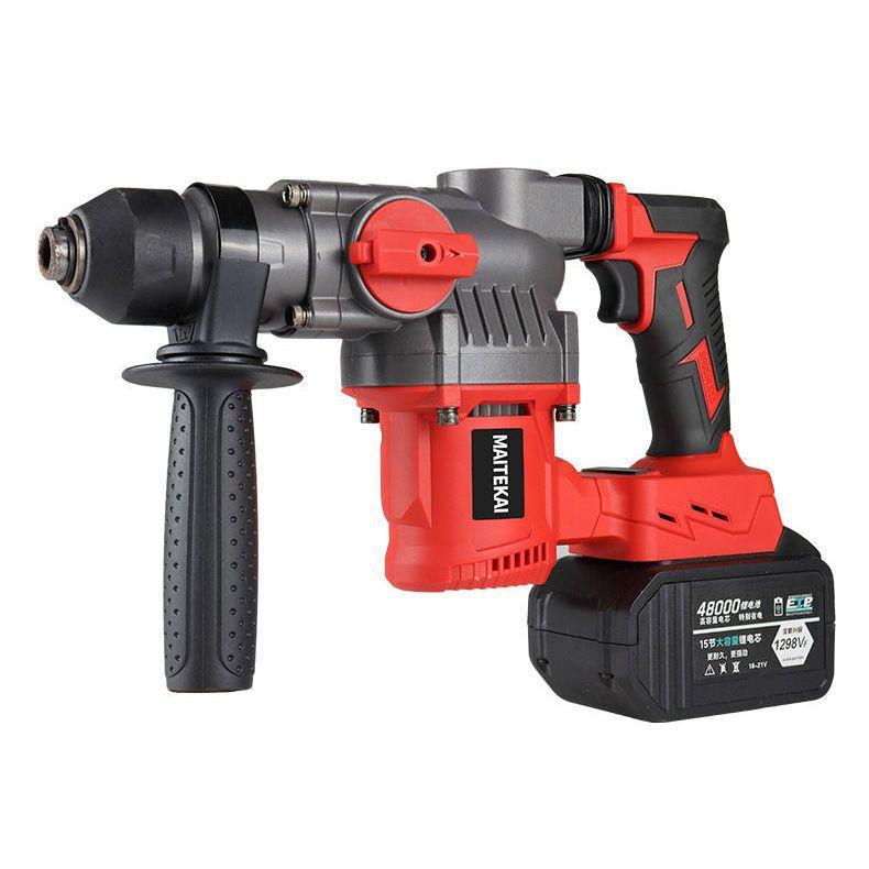 德国工业级充电电式锤线多功能无无776刷锂电电镐大功钻率冲击混