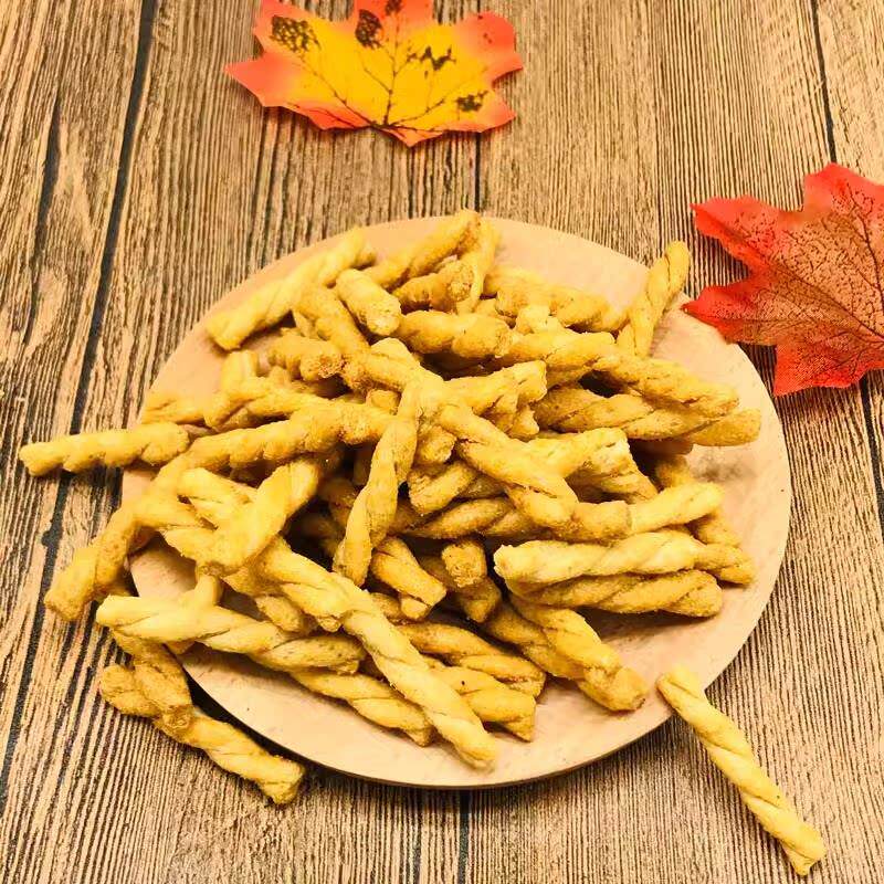 青海特产高原洁稞青稞小麻花粗粮小吃零食传统糕点180克一袋