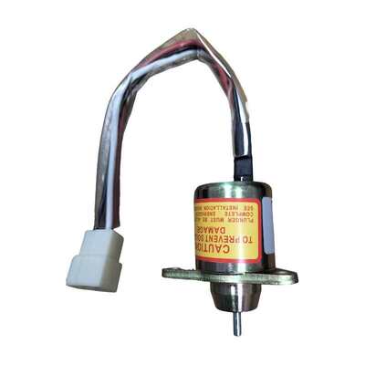 厂家直销适用洋马4TNV94发动机熄火开关12V断油电磁阀119653-7795