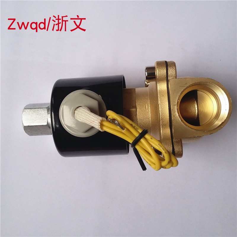 6分常开疏水电磁阀2W200-20K 2WT200-20 2W-20K铜体二通DN20