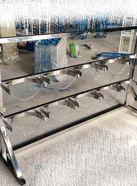 新款钢瓶固定架气瓶实验室存放固定架不锈钢防倒落地置物架