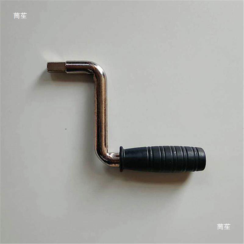 活动隔断配件T两用搞手摇把隔墙10毫米四方扳手移动屏风钥匙配件