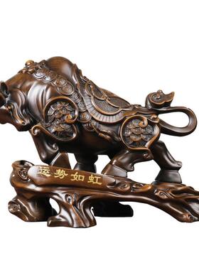 牛摆件生肖客厅装饰品办公室老板桌公司商务开业礼品厂家直销