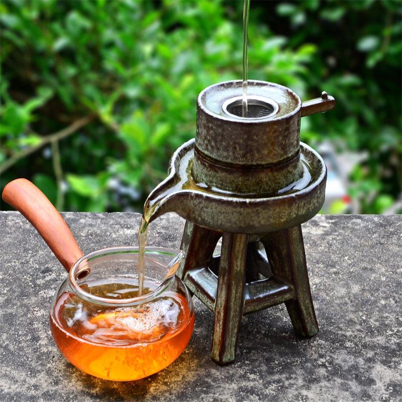 茶漏滤茶器创意个性滤茶器 陶瓷过滤网套装 功夫茶零配茶具配件茶