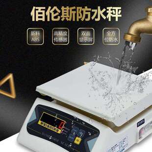 佰伦斯防水秤全密封防水计重秤电子防水秤电子秤台称工业称0kg
