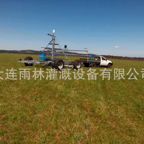 厂家DYP节水灌溉四轮牵引式喷灌机可移动指针式喷灌机