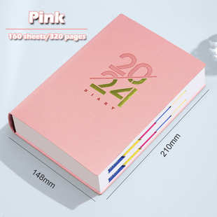 2024 Daily Planner Page A Day Calendar Appointment Book A4 W