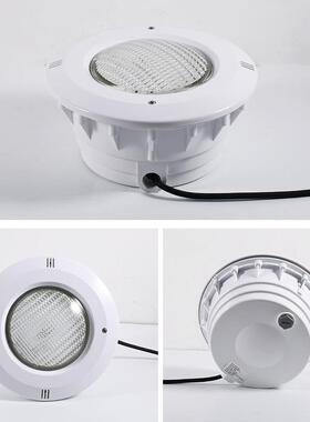 嵌入式LED泳池灯RGB七彩防水无线遥控水底灯PAR56贴片款泳池灯