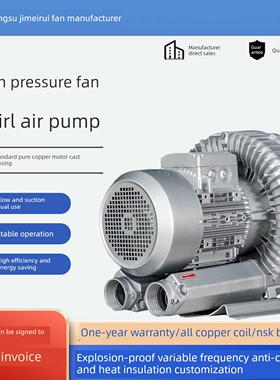 高压鼓风机RB-810污水曝气漩涡风机气泵粉尘灌装用物品吸附传送