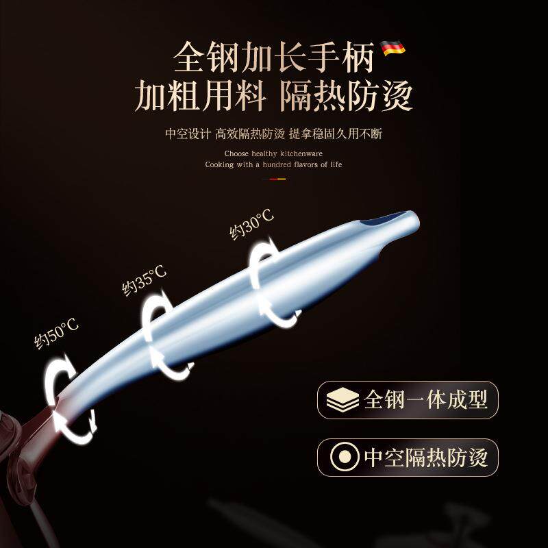 316不锈钢无涂层宝宝专用辅食锅小奶锅家用婴儿煎煮一体不粘蒸锅