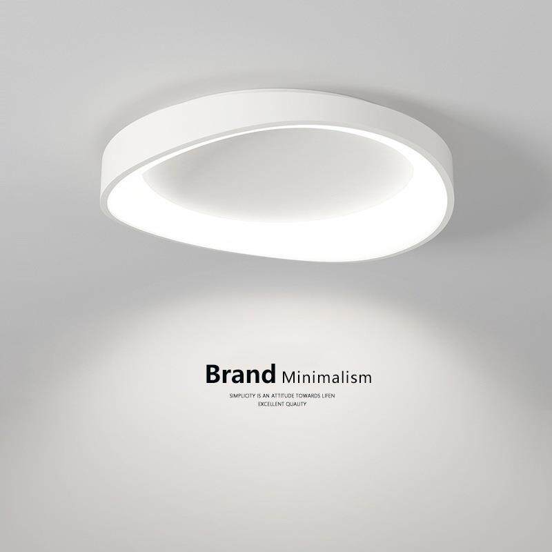 卧室灯简约现代主卧2026年新款创意网红极简北欧风房间led吸顶灯
