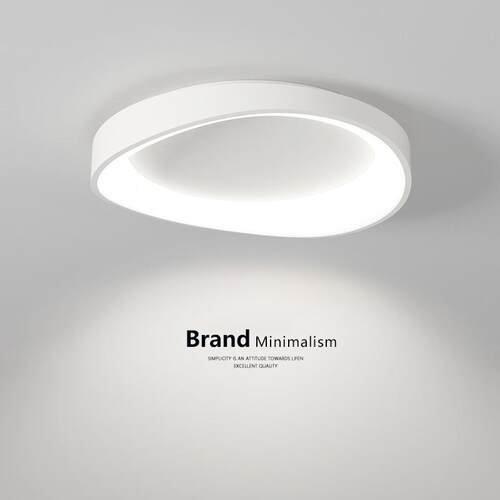 卧室灯简约现代主卧2026年新款创意网红极简北欧风房间led吸顶灯