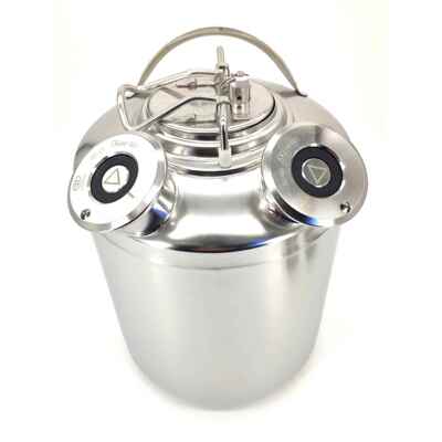 10L啤酒机清洗桶啤酒机管道啤酒壁管道啤酒清洗桶龙头清洗设备