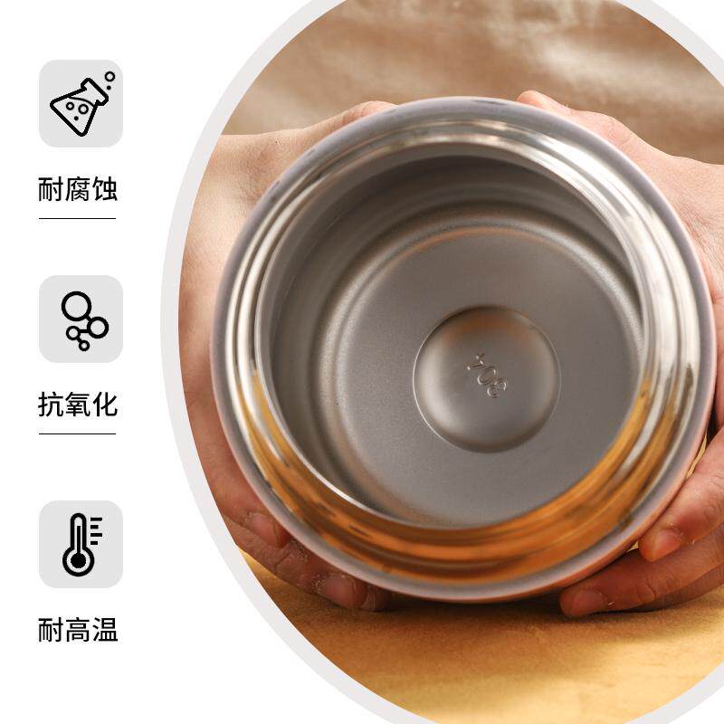 佳嘉丽304不锈钢真空保温饭盒焖烧杯2层便携焖粥壶保温桶提锅