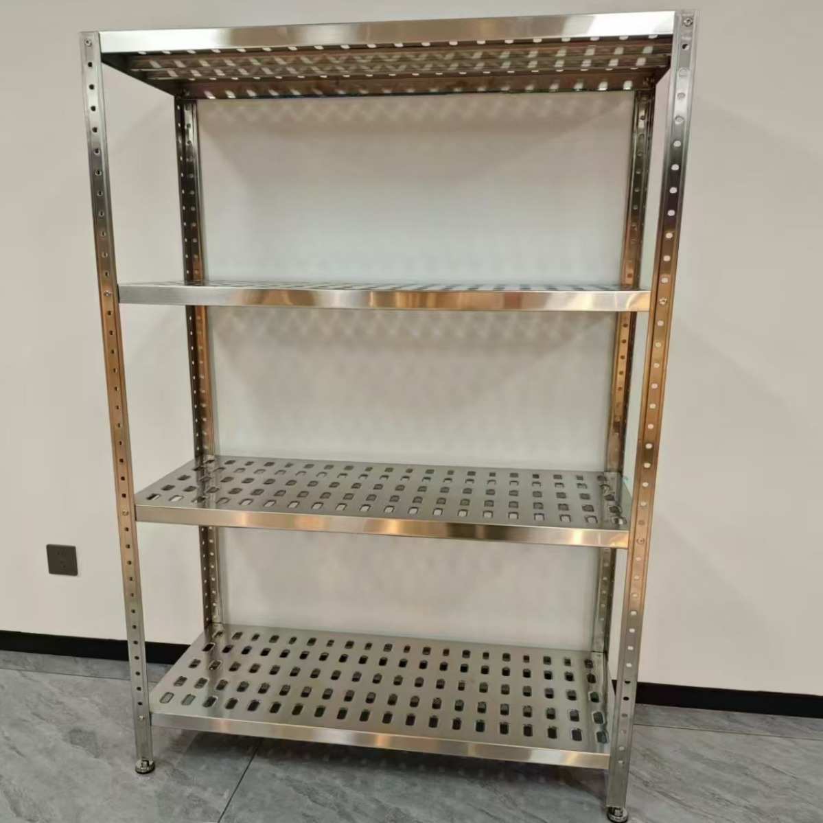 多层置物架  不锈钢仓储货架超市仓库家用货架多层厨房置物架