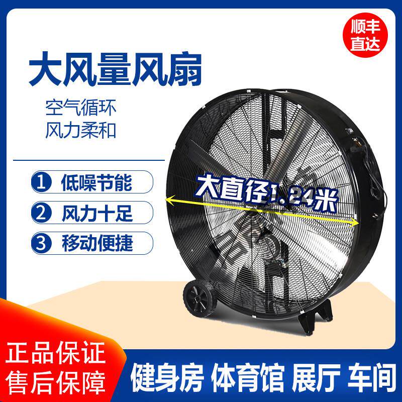 工业大型风扇健身房大风扇体育馆大直径电风扇训练馆篮球馆落地扇
