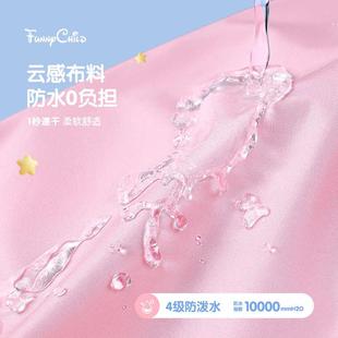 儿童雨衣批发男童女童防雨服小学生上学带书包位轻便雨披工厂直销
