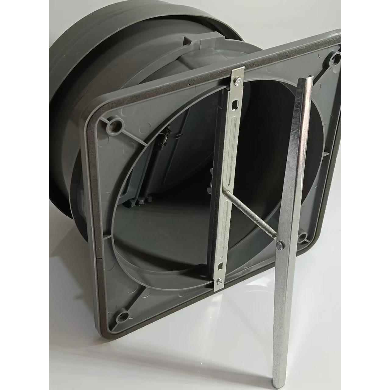 150mm到200mm通用油烟机止回阀厨房止逆阀防止倒流卡扣式防烟宝