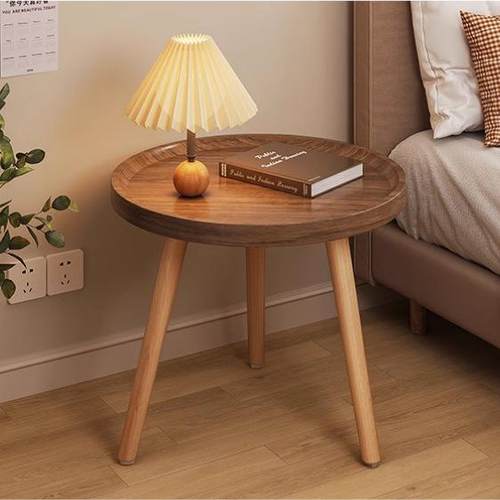 迷你小桌子沙发边几移动茶几床头小圆桌网红边桌阳台角几客厅木桌